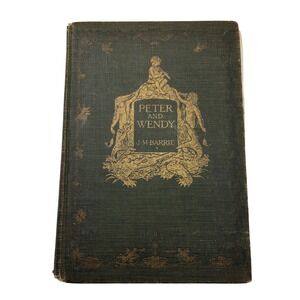 Peter and Wendy J.M. Barrie 1911 First Edition First Print F.D. Bedford Scribner